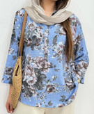 شومیز زنانه لینن ایتالیایی فریسایز تا ۴۸