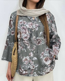 شومیز زنانه لینن ایتالیایی فریسایز تا ۴۸